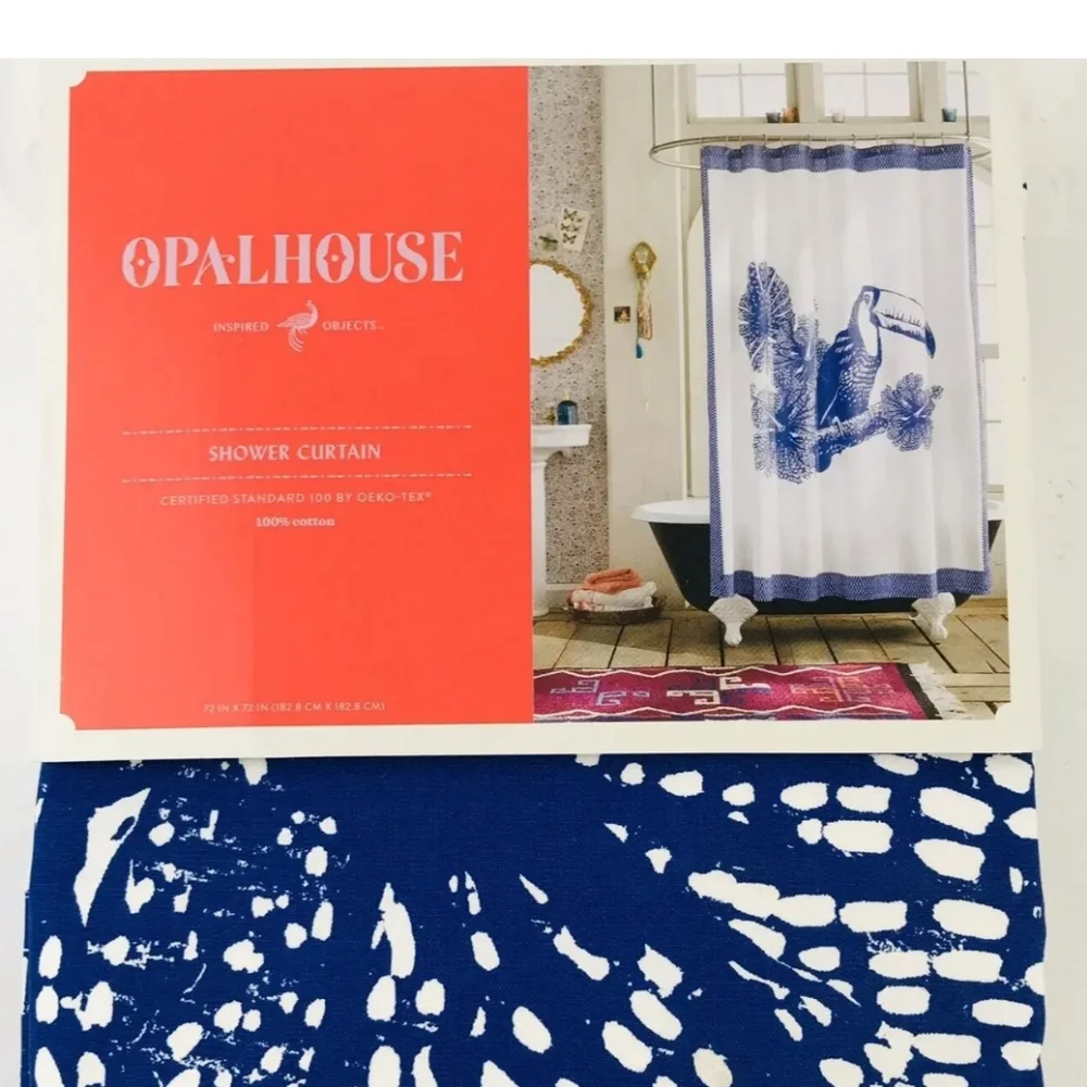 Opalhouse Fabric Shower Curtain - Picture 2 of 2